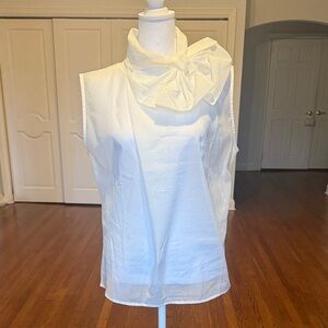 NEW NO TAG! Gracia Bow Sheer Top